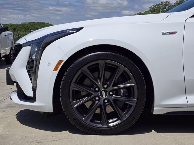 2025 Summit White Cadillac CT5 V-Series RWD Sedan