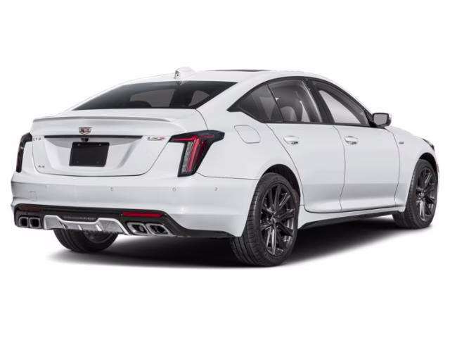 2025 Summit White Cadillac CT5 V-Series RWD Sedan