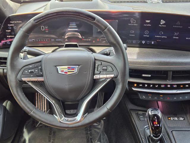2025 Summit White Cadillac CT5 V-Series RWD Sedan