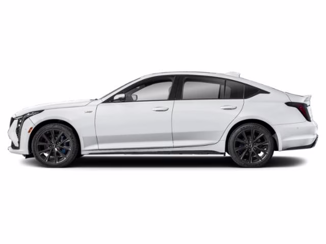 2025 Summit White Cadillac CT5 V-Series RWD Sedan