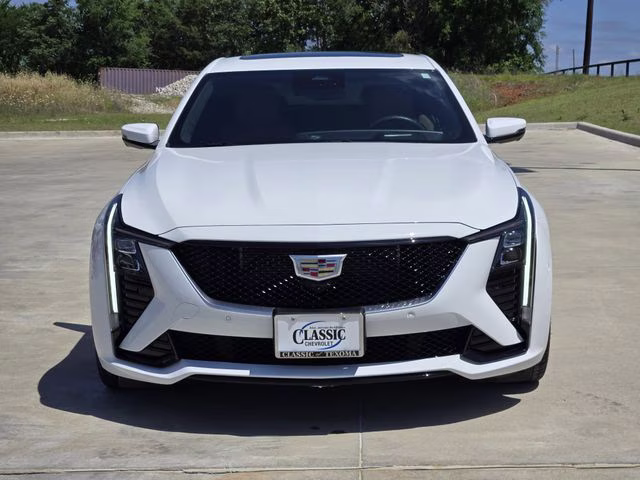 2025 Summit White Cadillac CT5 V-Series RWD Sedan