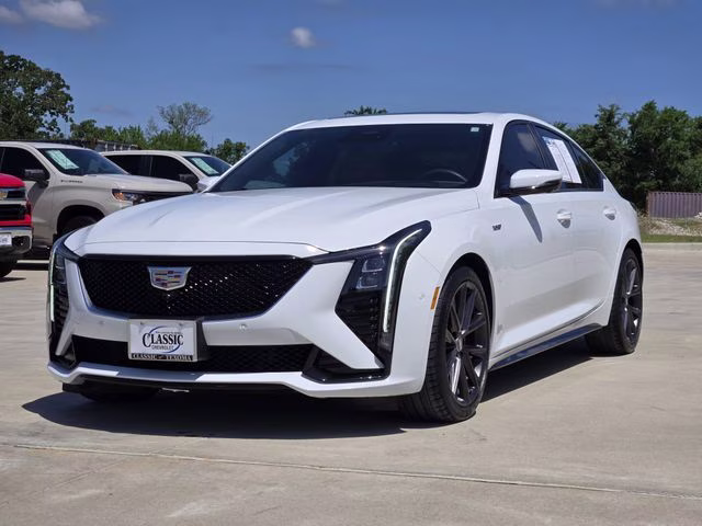 2025 Summit White Cadillac CT5 V-Series RWD Sedan