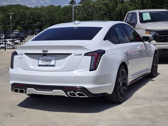 2025 Summit White Cadillac CT5 V-Series RWD Sedan