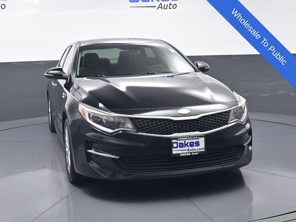 2018 Ebony Black Kia Optima LX FWD Sedan