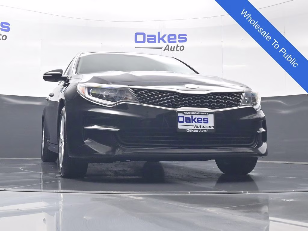 2018 Ebony Black Kia Optima LX FWD Sedan