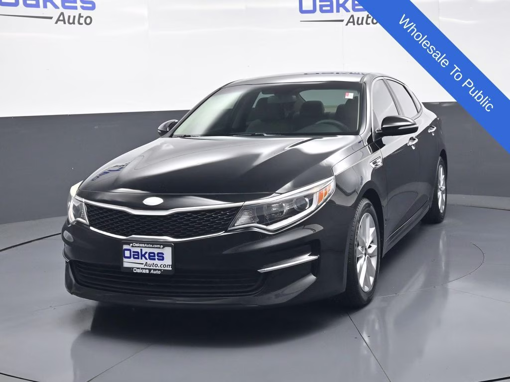 2018 Ebony Black Kia Optima LX FWD Sedan