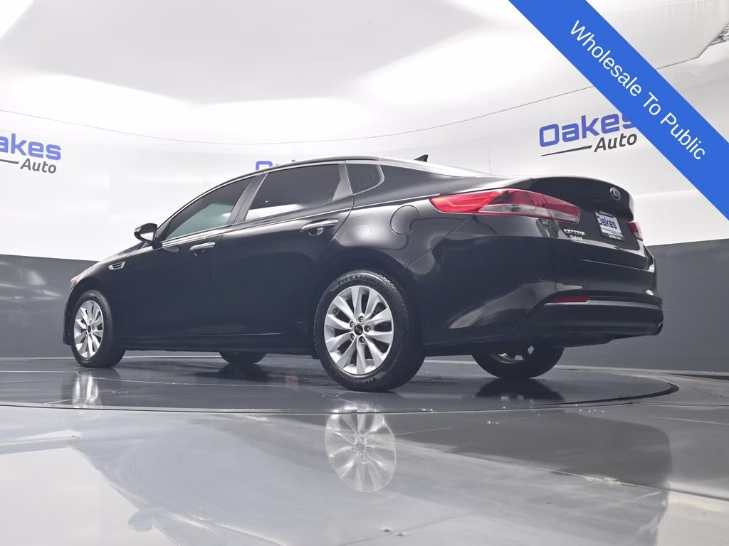 2018 Ebony Black Kia Optima LX FWD Sedan