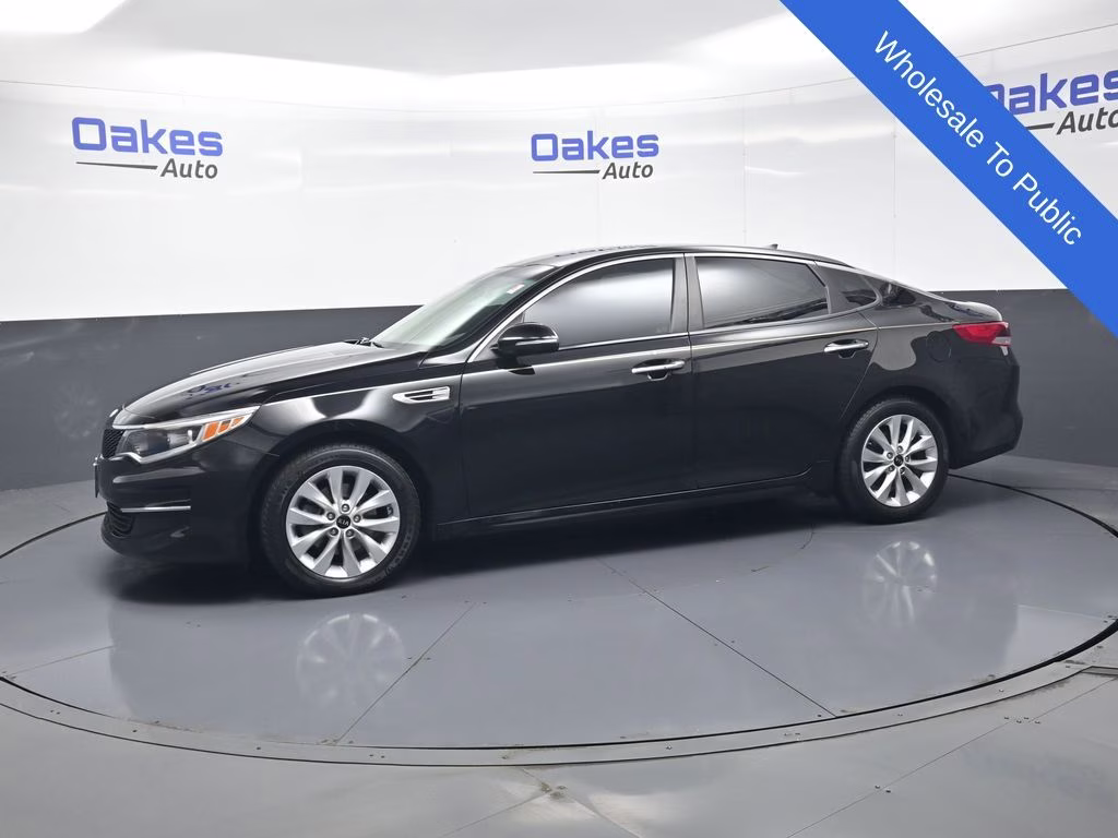 2018 Ebony Black Kia Optima LX FWD Sedan