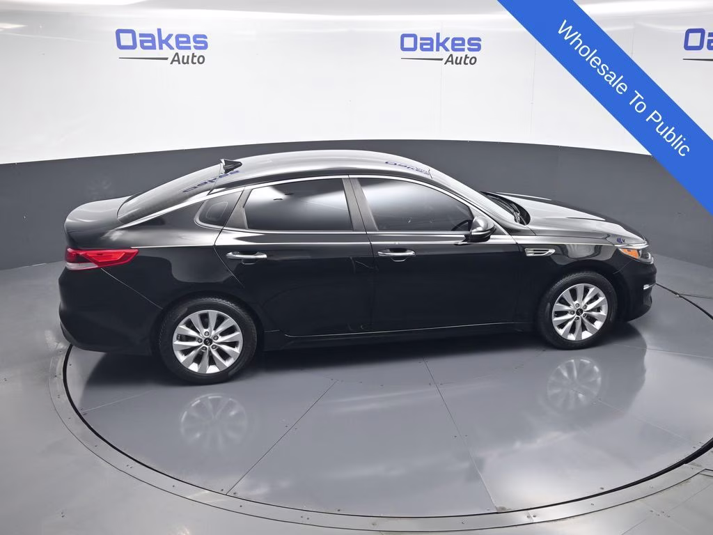 2018 Ebony Black Kia Optima LX FWD Sedan