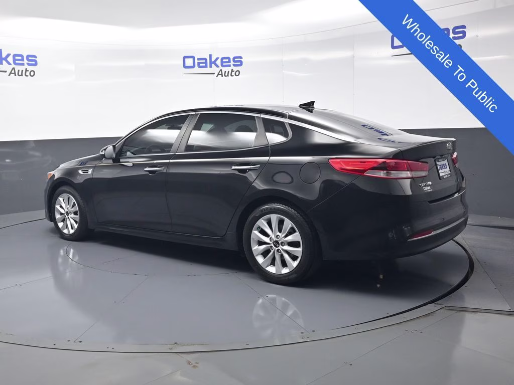 2018 Ebony Black Kia Optima LX FWD Sedan