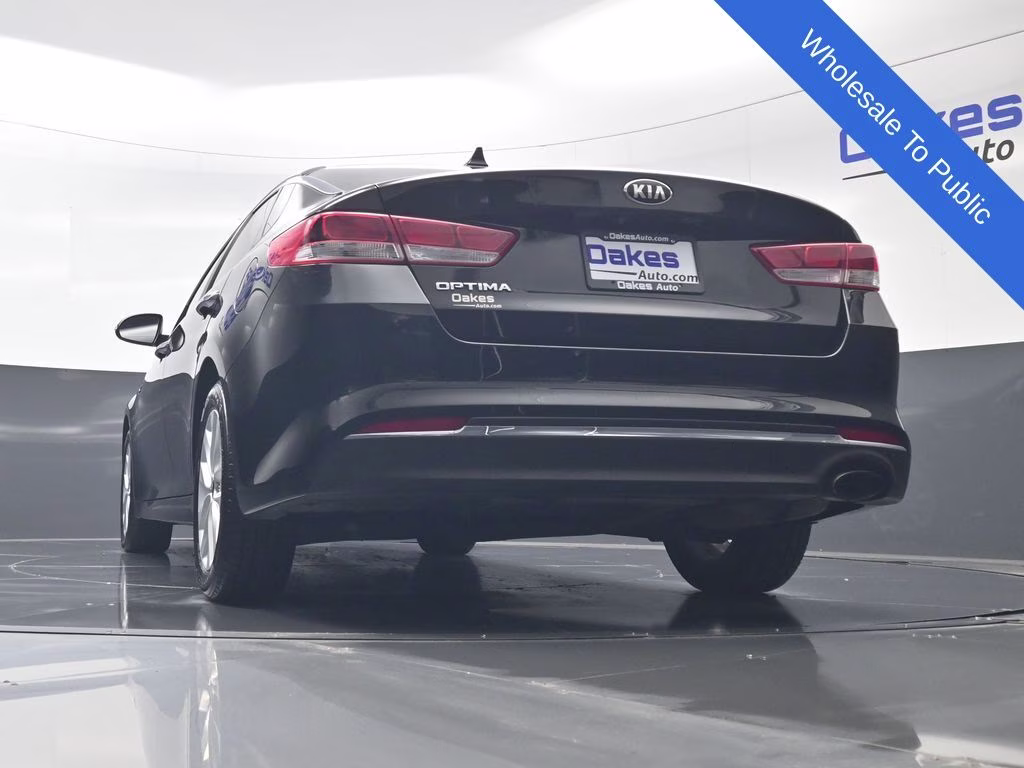 2018 Ebony Black Kia Optima LX FWD Sedan