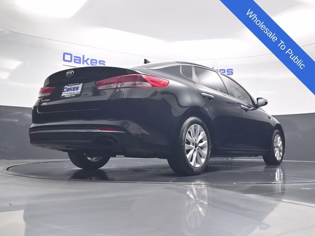 2018 Ebony Black Kia Optima LX FWD Sedan