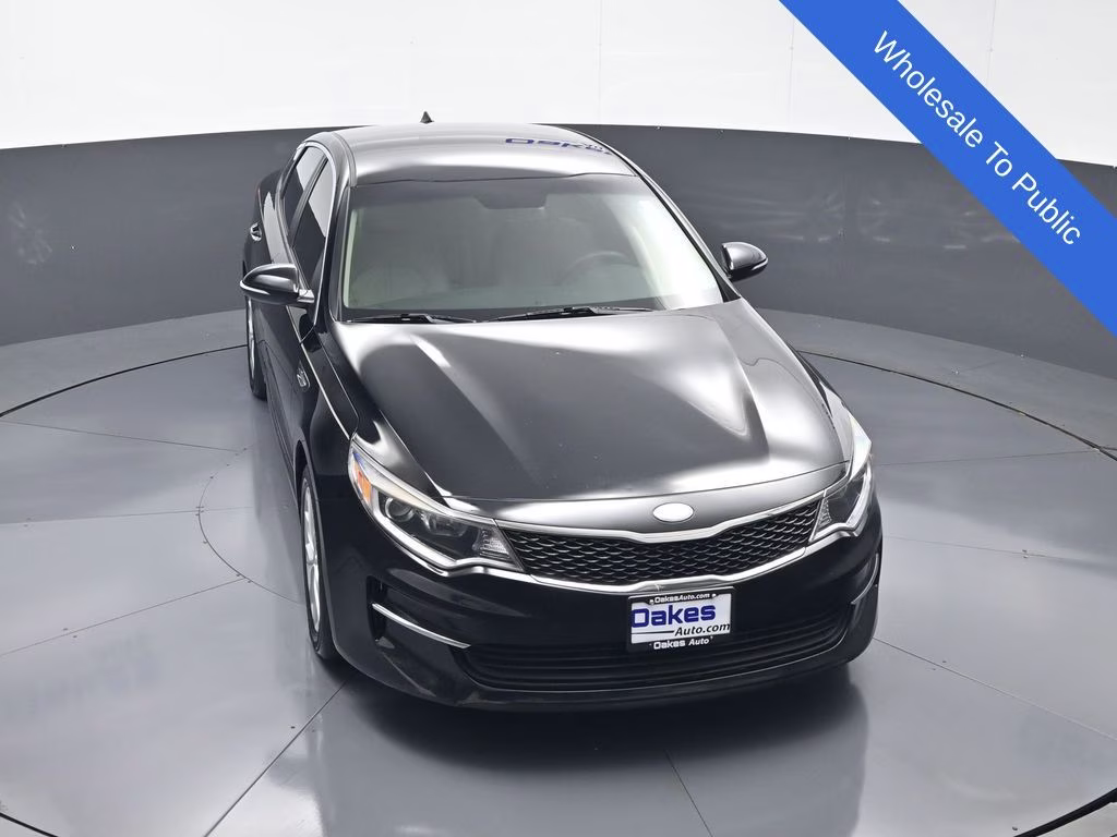 2018 Ebony Black Kia Optima LX FWD Sedan