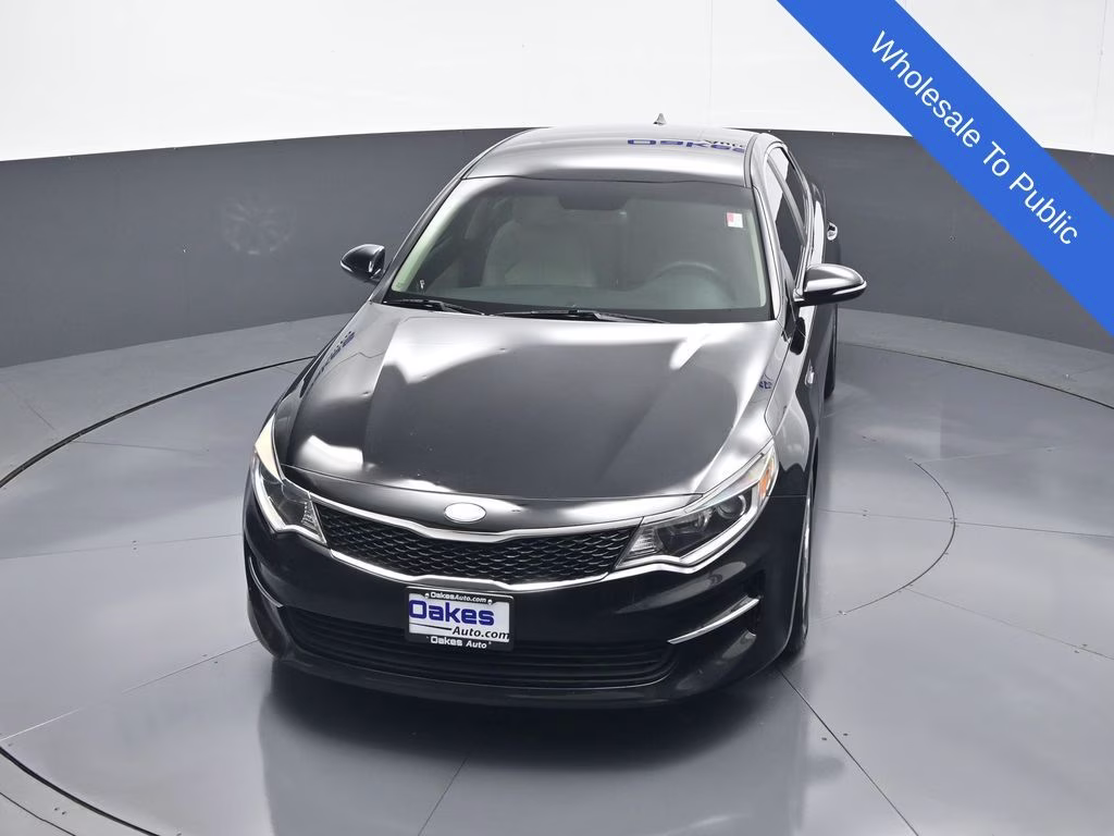 2018 Ebony Black Kia Optima LX FWD Sedan
