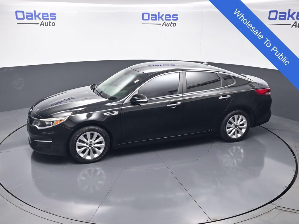 2018 Ebony Black Kia Optima LX FWD Sedan