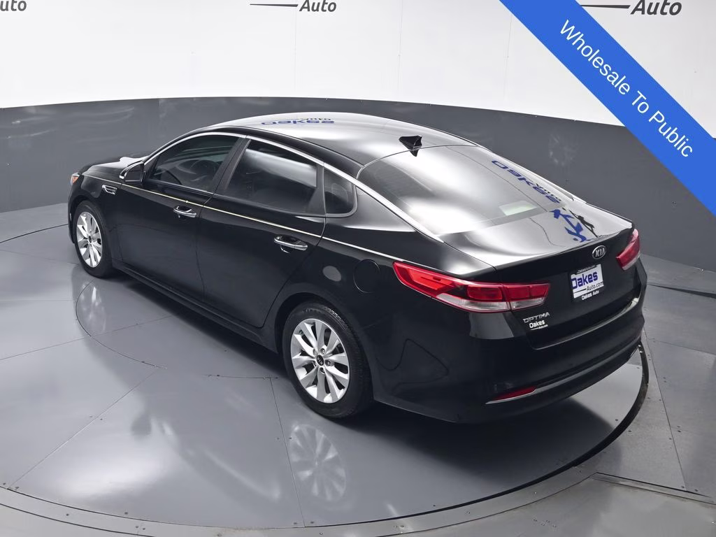 2018 Ebony Black Kia Optima LX FWD Sedan