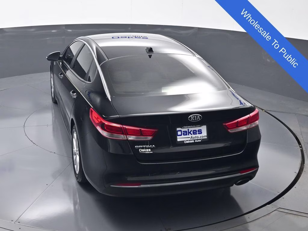 2018 Ebony Black Kia Optima LX FWD Sedan