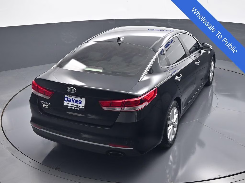 2018 Ebony Black Kia Optima LX FWD Sedan