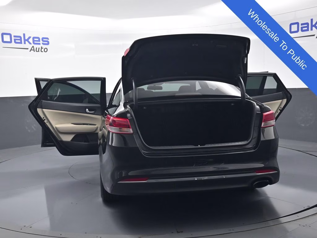 2018 Ebony Black Kia Optima LX FWD Sedan
