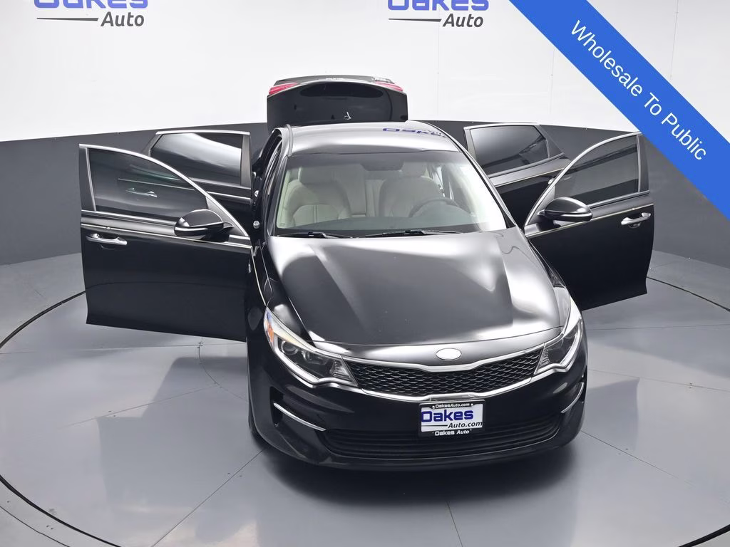 2018 Ebony Black Kia Optima LX FWD Sedan