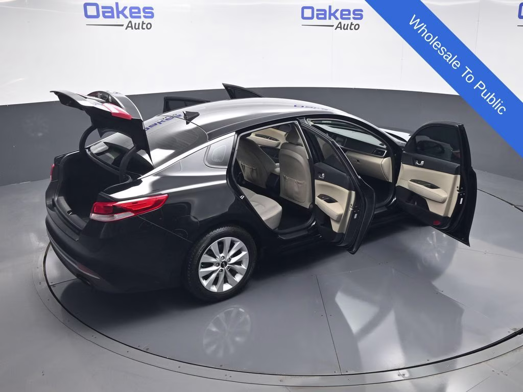 2018 Ebony Black Kia Optima LX FWD Sedan