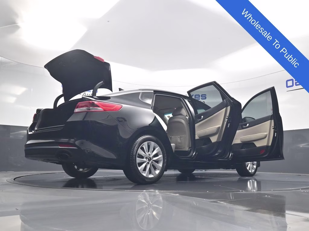 2018 Ebony Black Kia Optima LX FWD Sedan