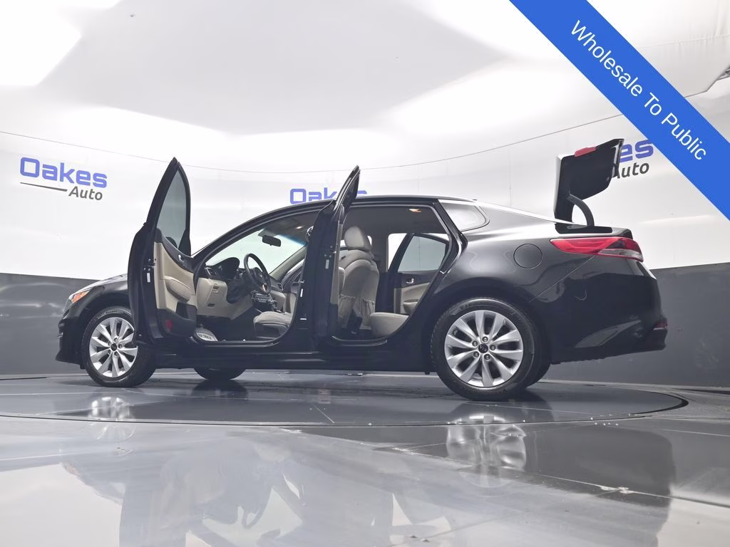 2018 Ebony Black Kia Optima LX FWD Sedan