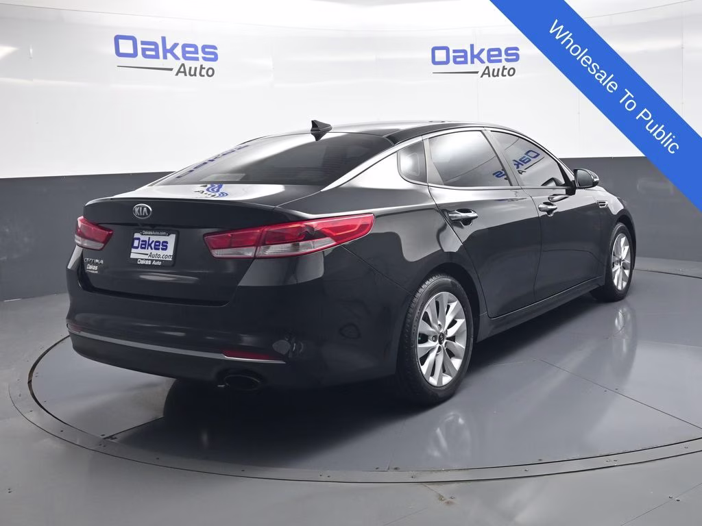 2018 Ebony Black Kia Optima LX FWD Sedan