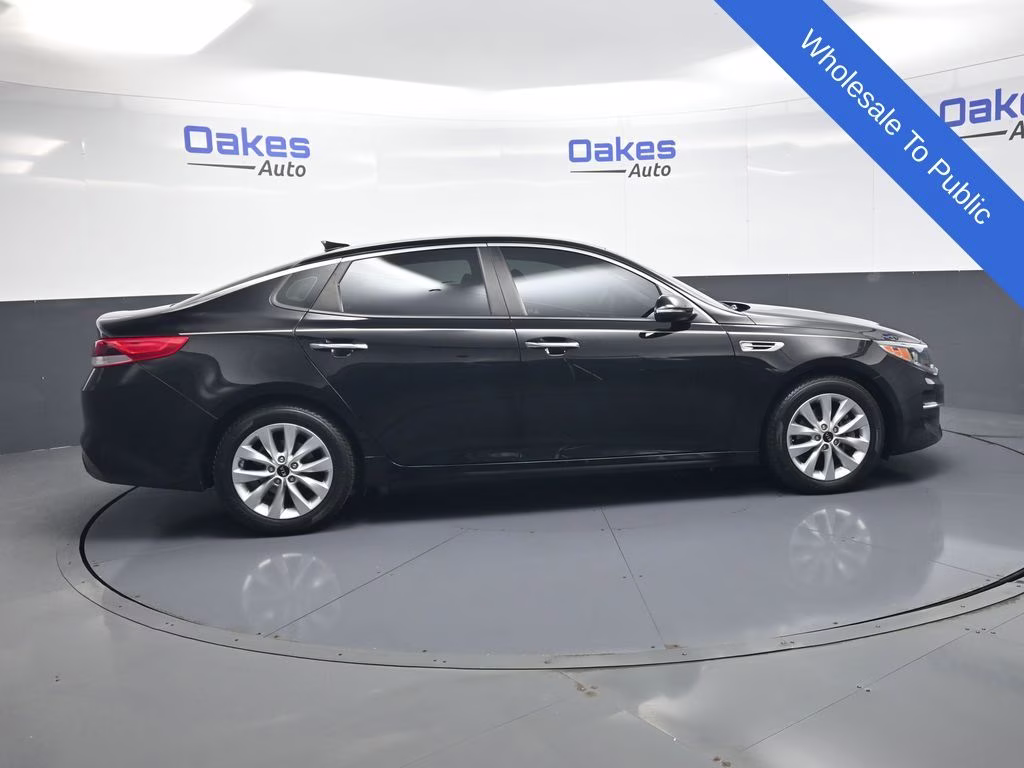 2018 Ebony Black Kia Optima LX FWD Sedan