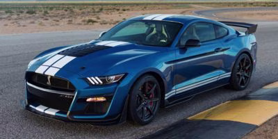 2021 Blue Metallic Ford Mustang Shelby GT500 RWD Coupe