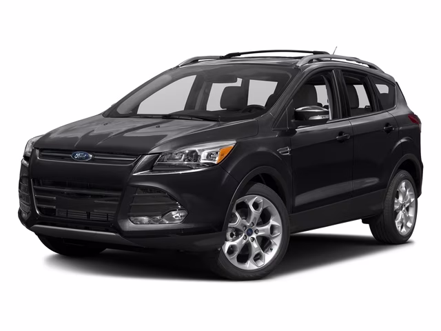 2016 Black Ford Escape Titanium FWD SUV
