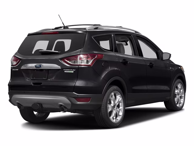 2016 Black Ford Escape Titanium FWD SUV