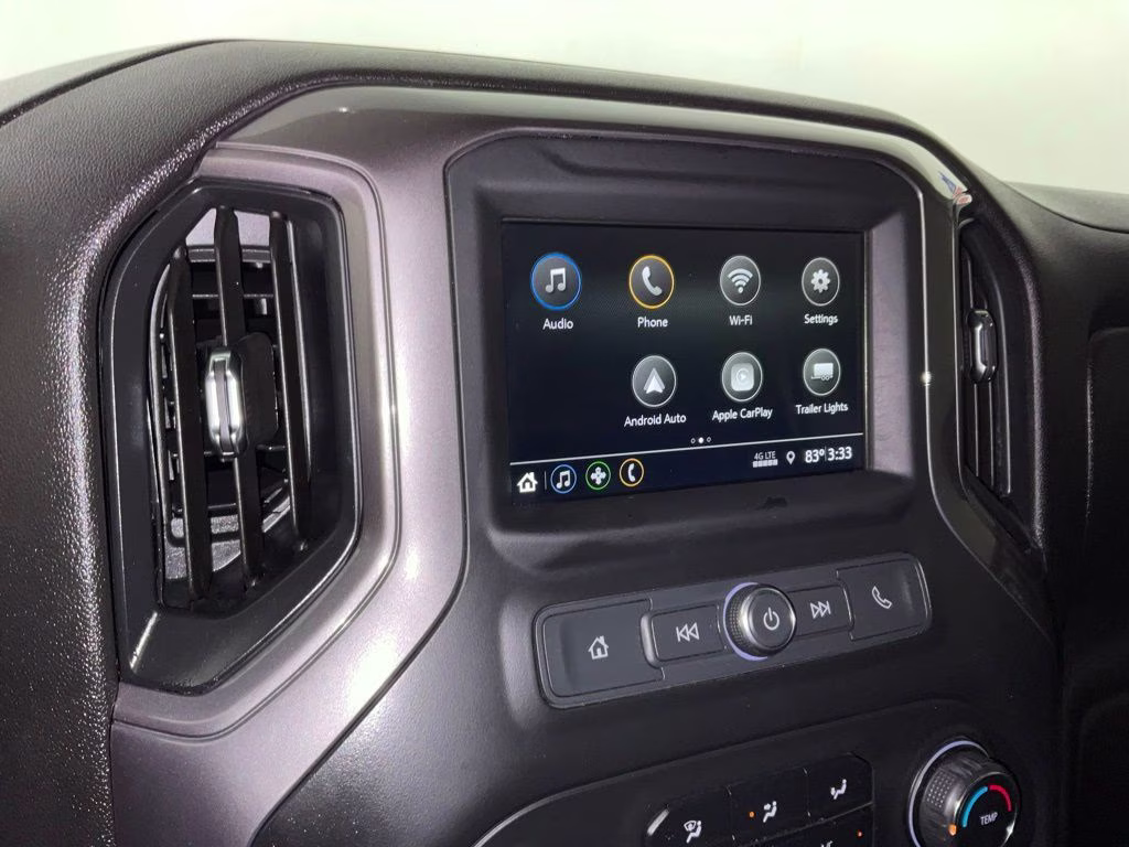 2019 Black Chevrolet Silverado 1500 Custom RWD Truck