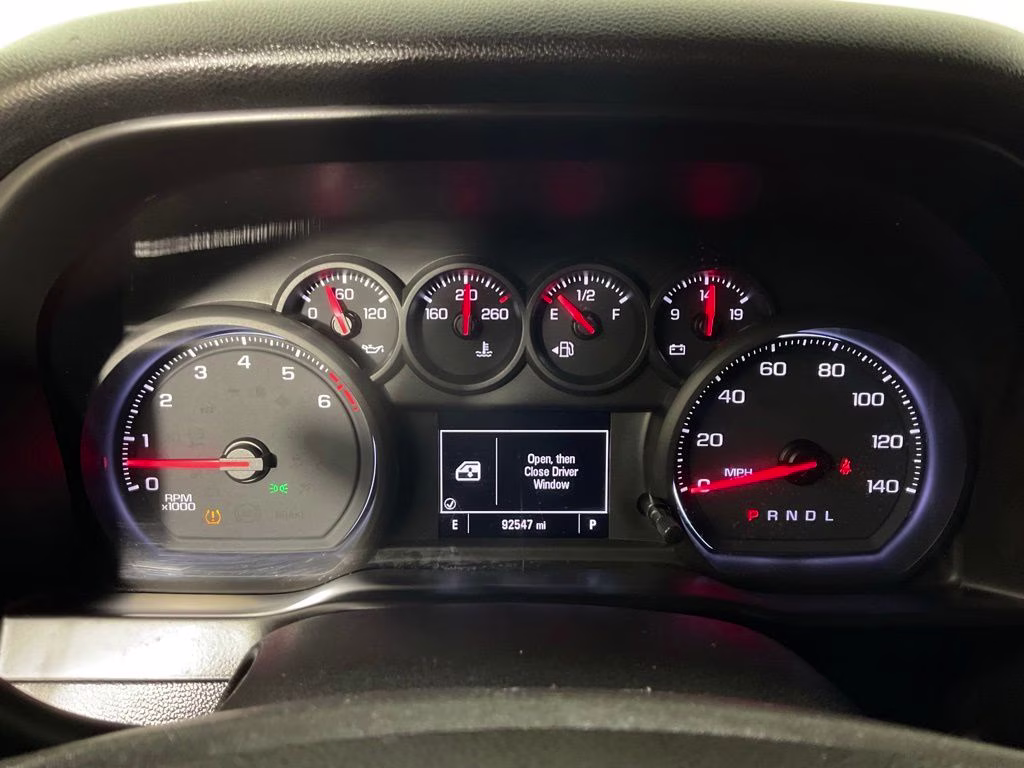 2019 Black Chevrolet Silverado 1500 Custom RWD Truck