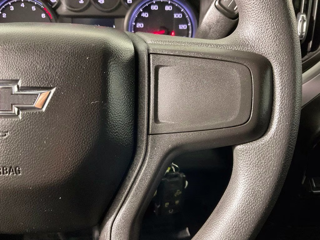 2020 Summit White Chevrolet Silverado 1500 Custom Trail Boss 4X4 Truck