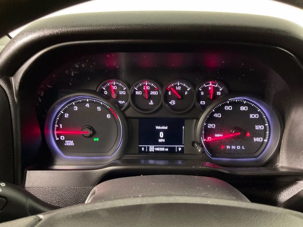 2020 Summit White Chevrolet Silverado 1500 Custom Trail Boss 4X4 Truck