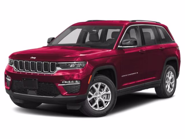 2025 Velvet Red Pearlcoat Jeep Grand Cherokee Laredo 4X4 SUV