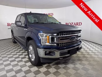 2020 Blue Ford F-150 XLT 4X4 Truck