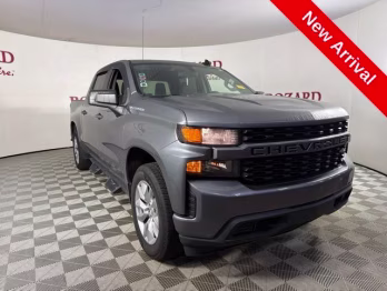 2022 Steel Metallic Chevrolet Silverado 1500 LTD Custom 4X4 Truck