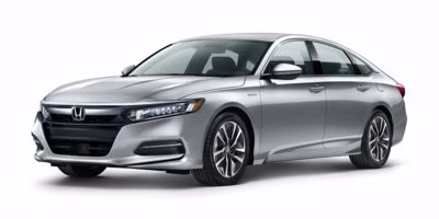 2020 White Honda Accord Hybrid Base FWD Sedan