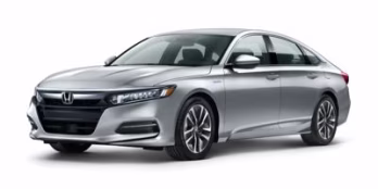 2020 White Honda Accord Hybrid Base FWD Sedan