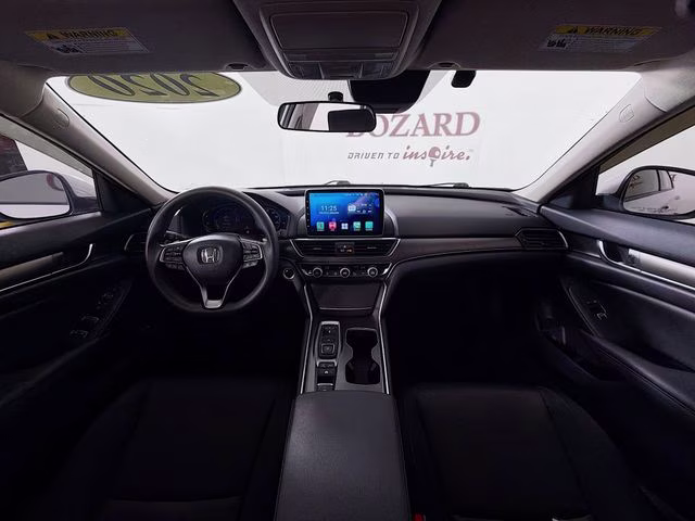 2020 White Honda Accord Hybrid Base FWD Sedan
