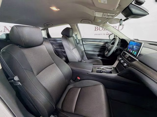 2020 White Honda Accord Hybrid Base FWD Sedan
