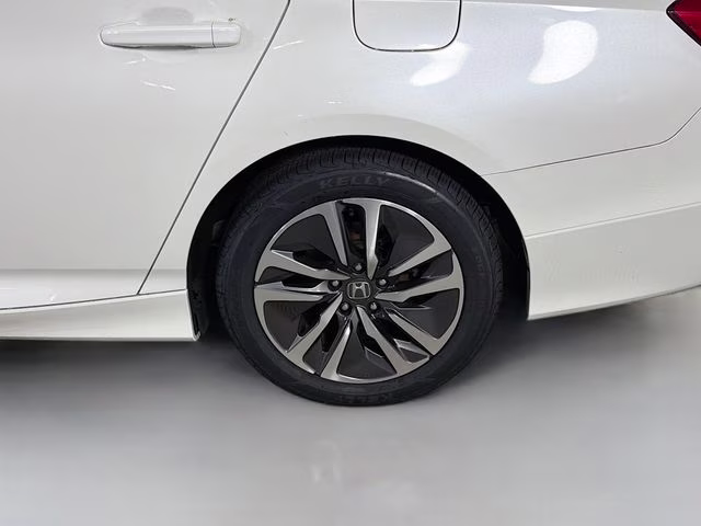 2020 White Honda Accord Hybrid Base FWD Sedan