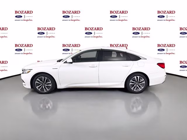 2020 White Honda Accord Hybrid Base FWD Sedan