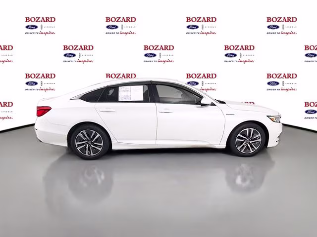 2020 White Honda Accord Hybrid Base FWD Sedan