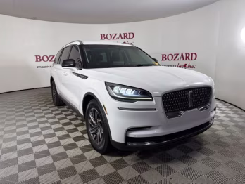 2023 White Metallic Lincoln Aviator Standard RWD SUV