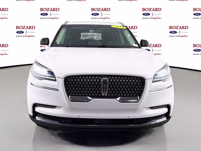 2023 White Metallic Lincoln Aviator Standard RWD SUV