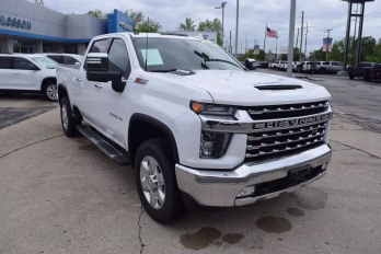 2021 Summit White Chevrolet Silverado 2500HD LTZ 4X4 Truck