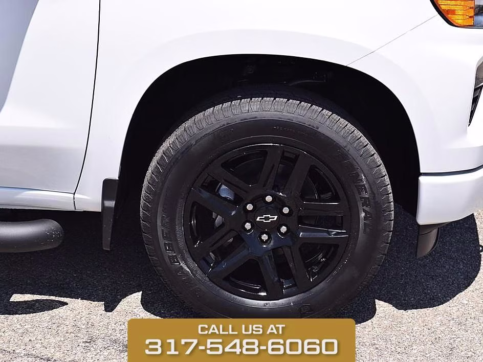 2026 Summit White Chevrolet Silverado 1500 Custom 4X4 Truck